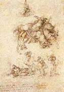 Michelangelo Buonarroti, The Fall of Phaeton